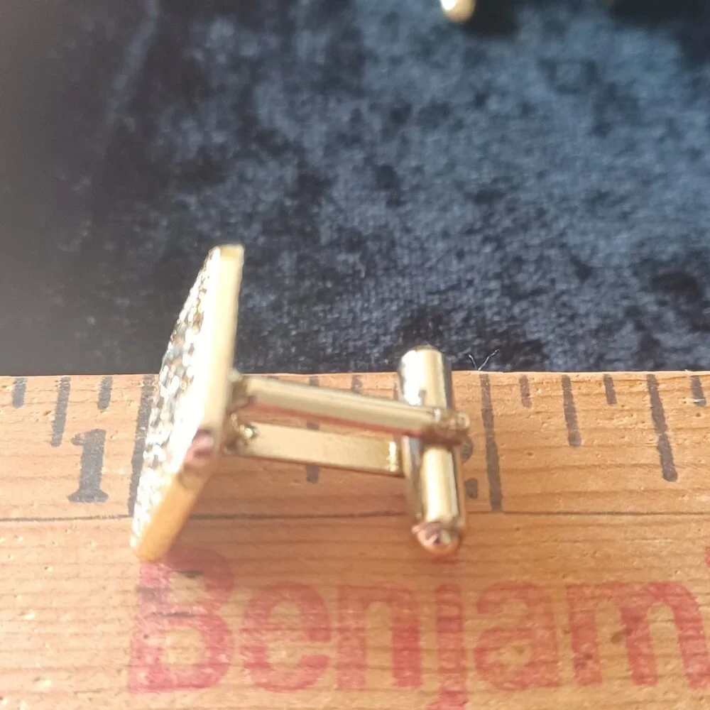Vintage Marcasite Freemason Star Cufflinks